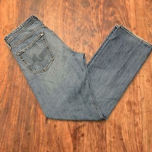 Men’s AG Adriano Goldschmied Protege Straight Leg Distressed Jeans